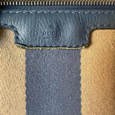 Gucci Web Boston Bag Medium Satchel