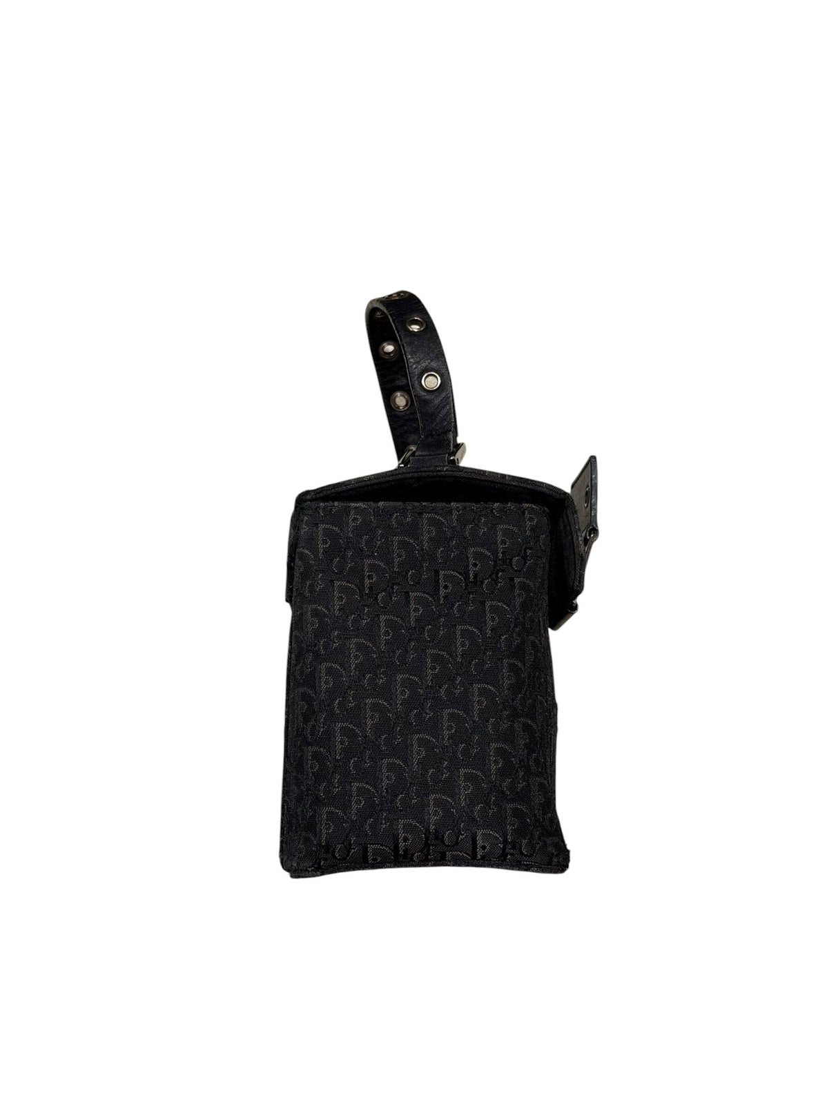 Dior trotter monogram box bag with diorissimo black print
