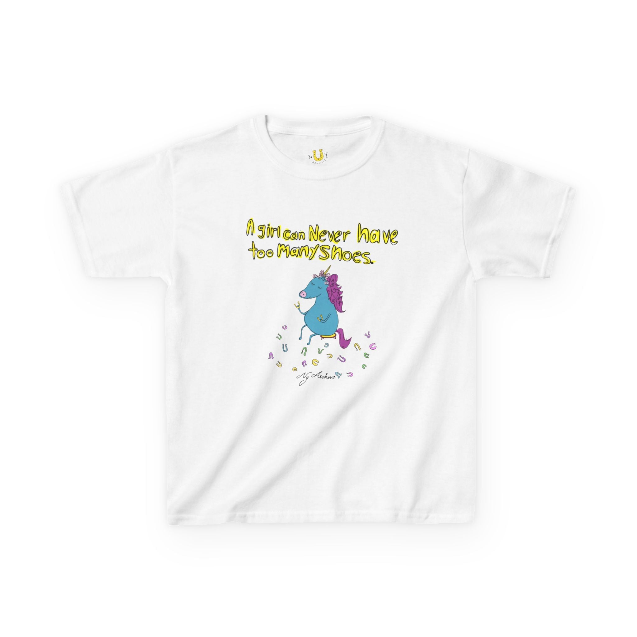 Too Many Shoes (Colorful) (Baby Tee)