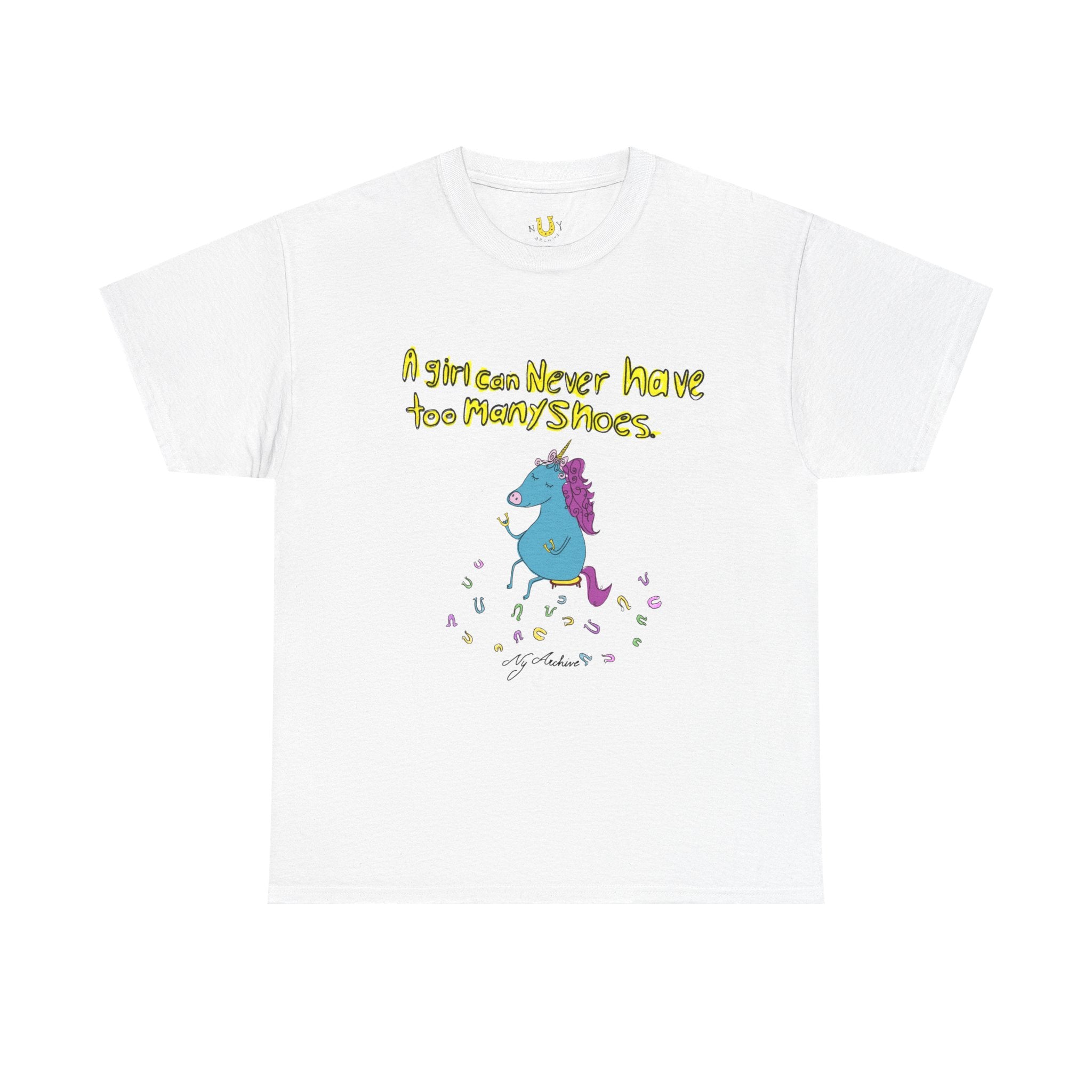 Too Many Shoes (Colorful) (Adult TShirt)