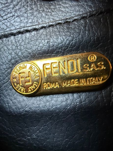 Fendi Vintage Velvet Pasta Bag