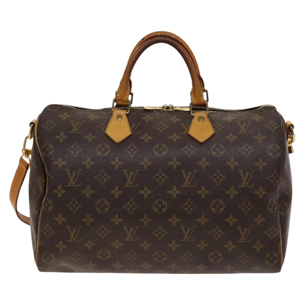 LOUIS VUITTON Monogram Speedy Bandouliere 35 Hand Bag