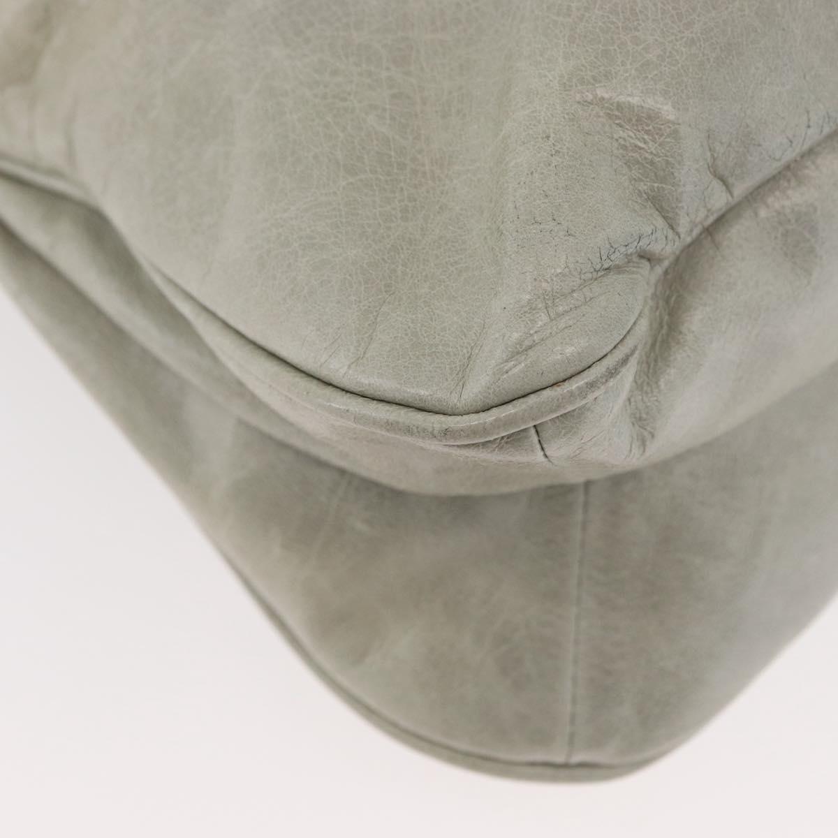 Prada Soft Calf Leather Hobo Bag Gray