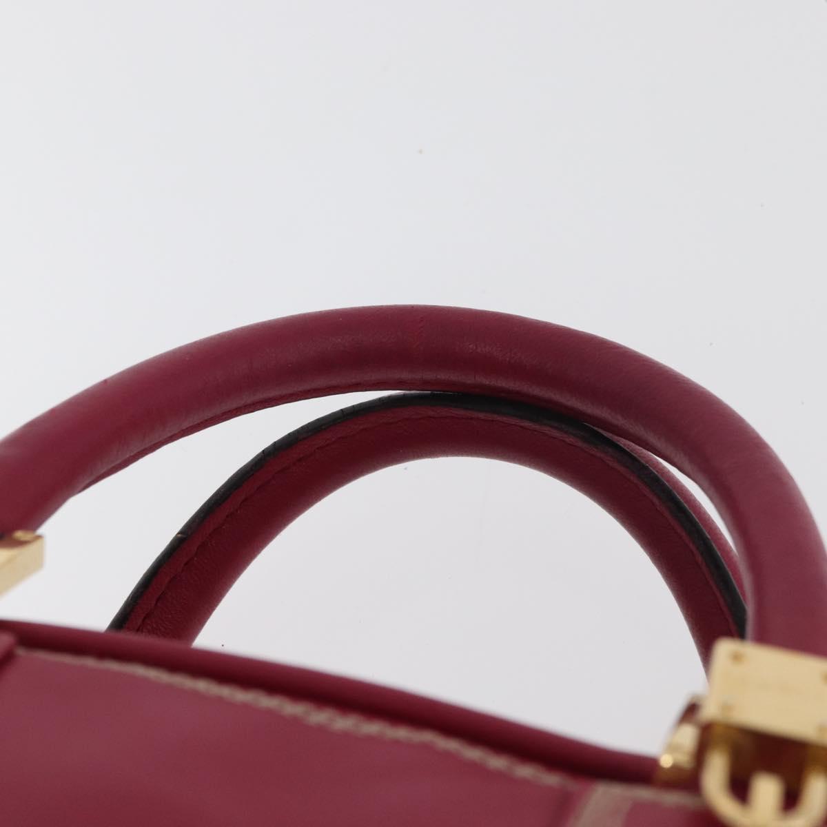 Loewe Amazona Leather Boston Bag in Pink