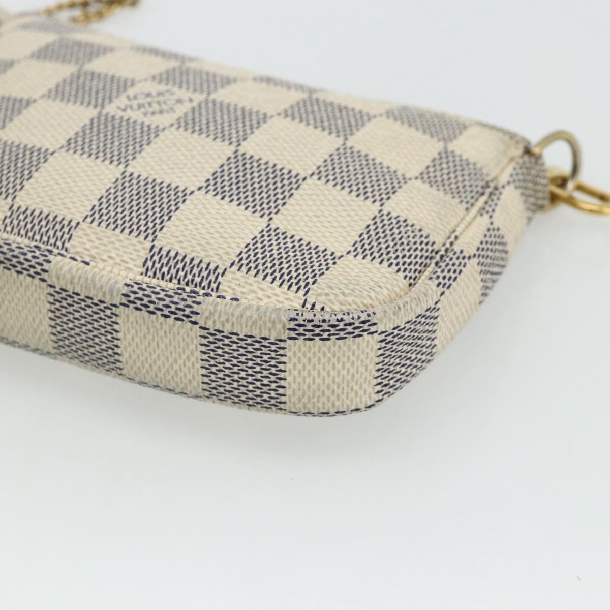 #64 Louis Vuitton Damier Azur Mini Pochette