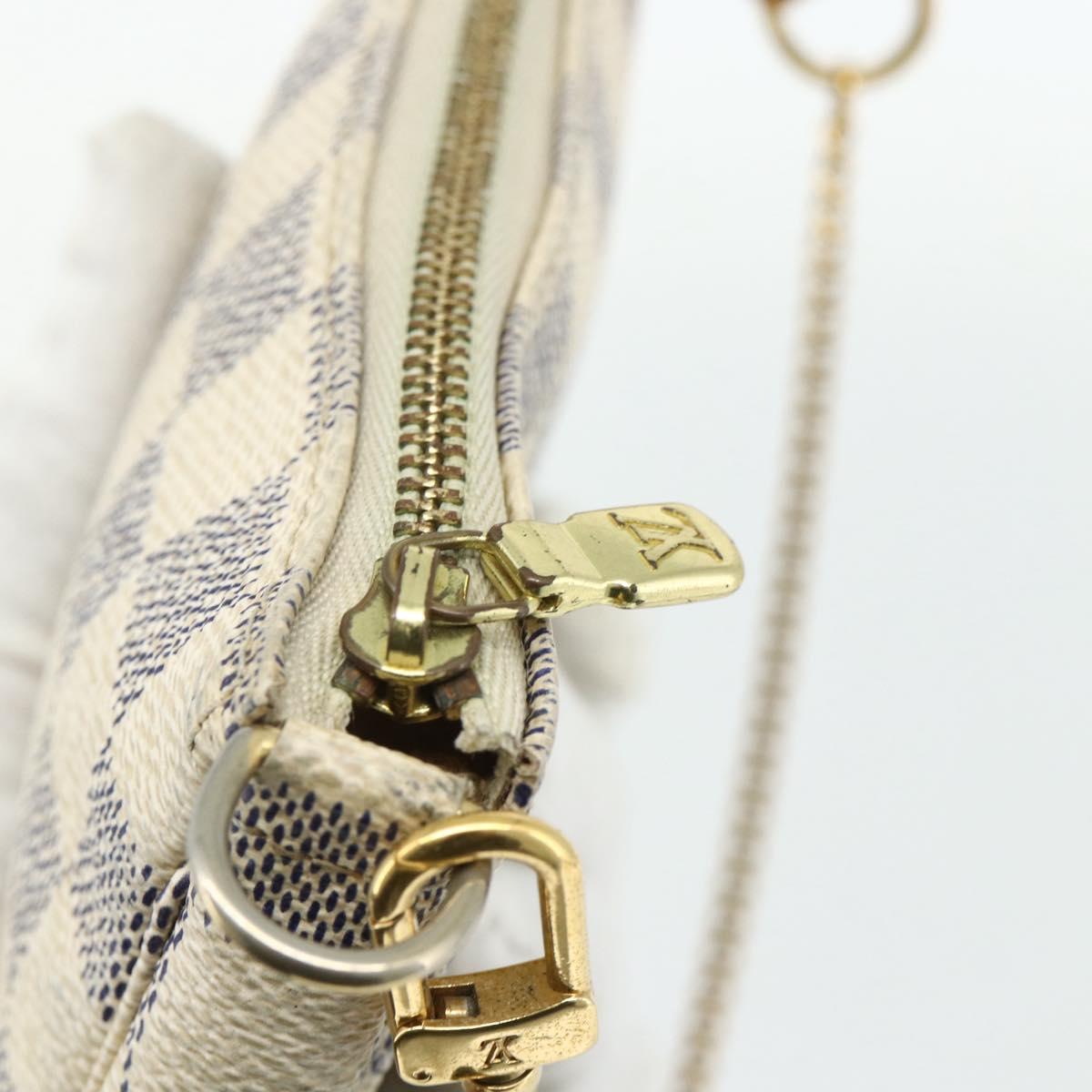 #64 Louis Vuitton Damier Azur Mini Pochette