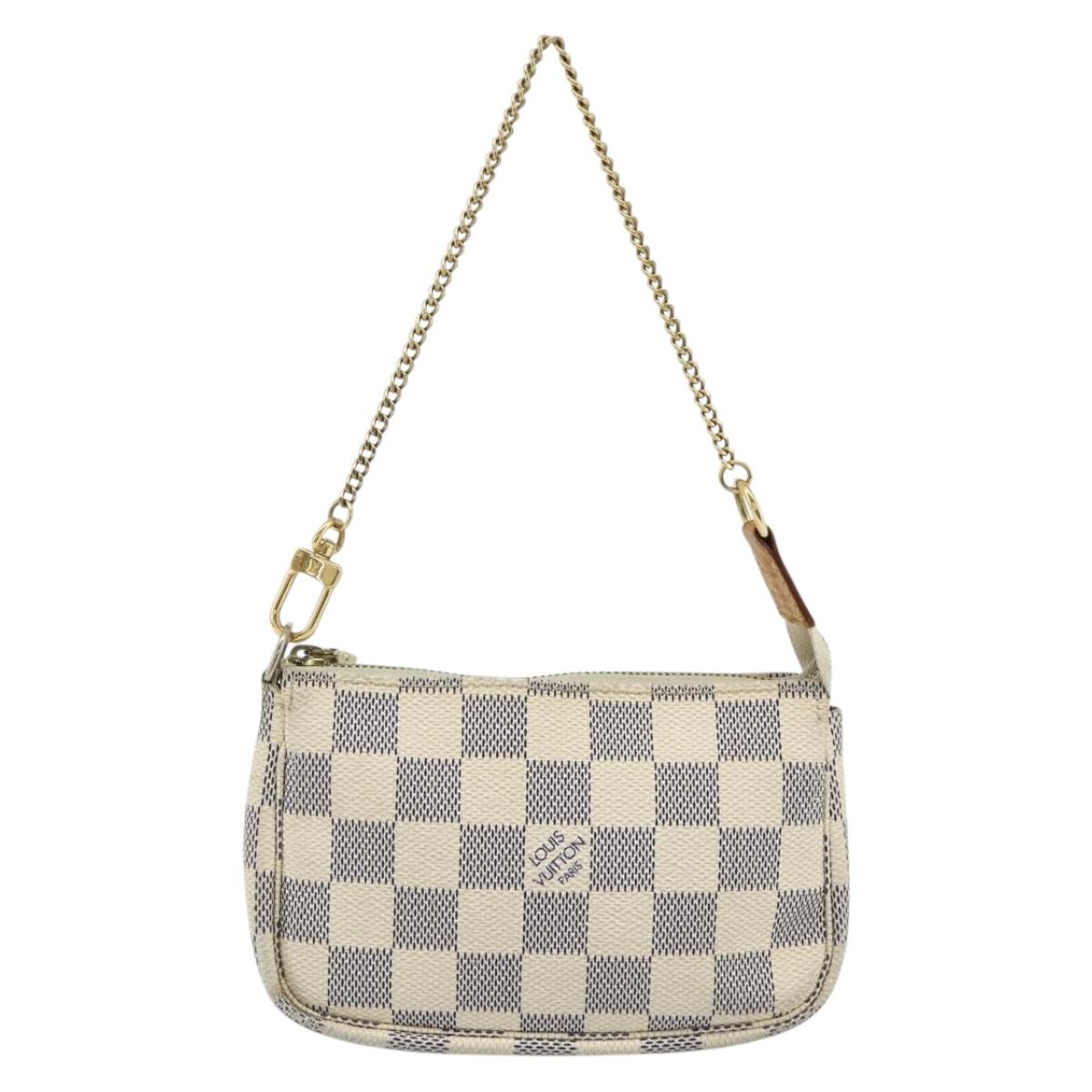 #64 Louis Vuitton Damier Azur Mini Pochette