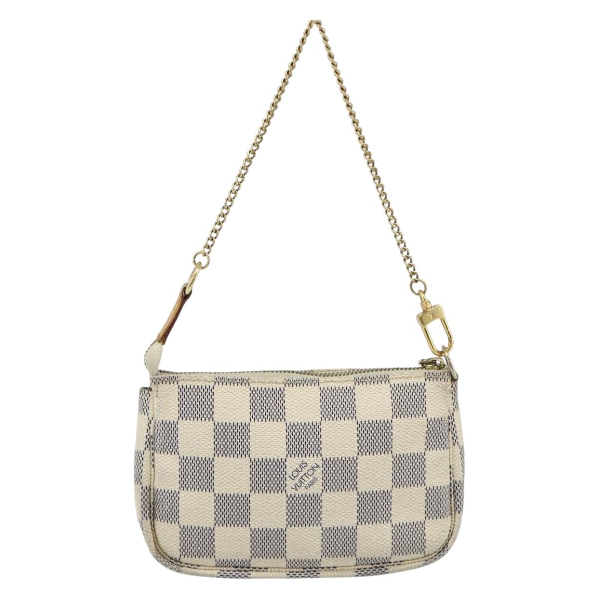 #64 Louis Vuitton Damier Azur Mini Pochette