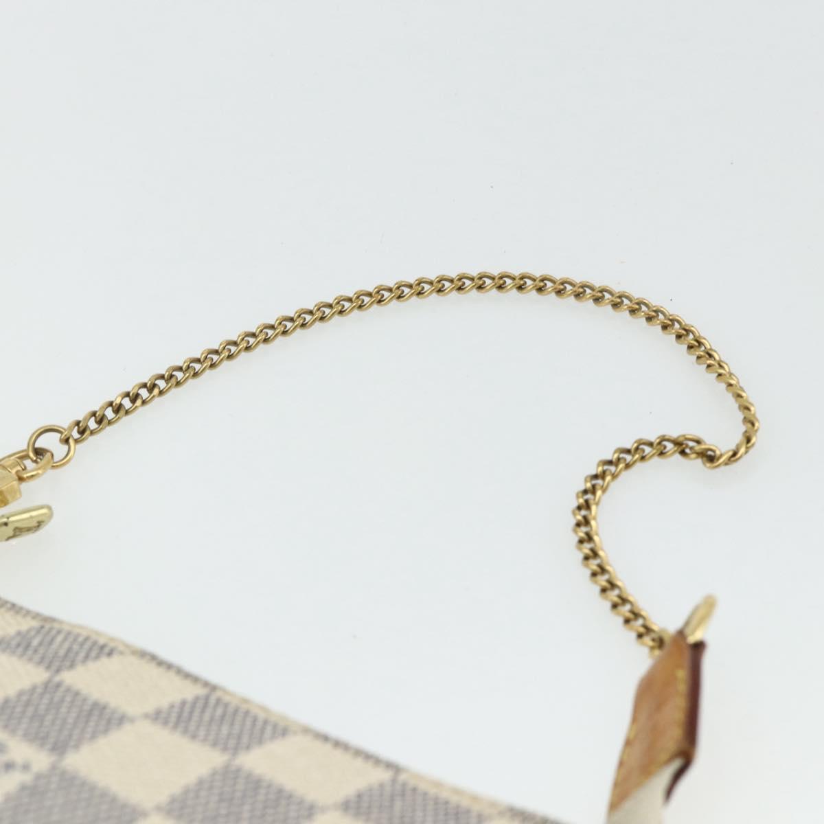 #64 Louis Vuitton Damier Azur Mini Pochette