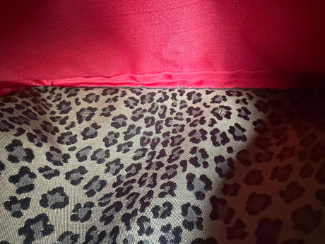 Fendi Vintage Leopard Messenger Bag