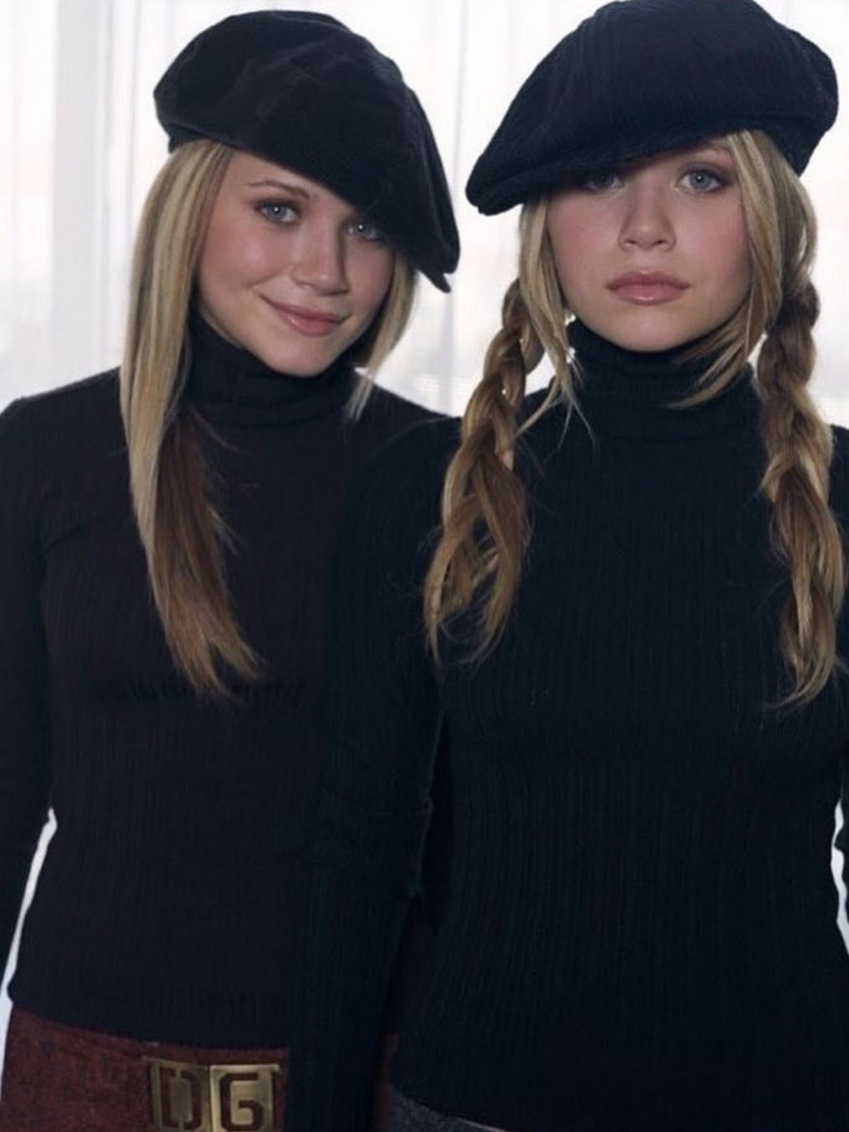 Dolce & Gabbana Iconic Y2K black wool pants as seen on MaryKate and Ashley