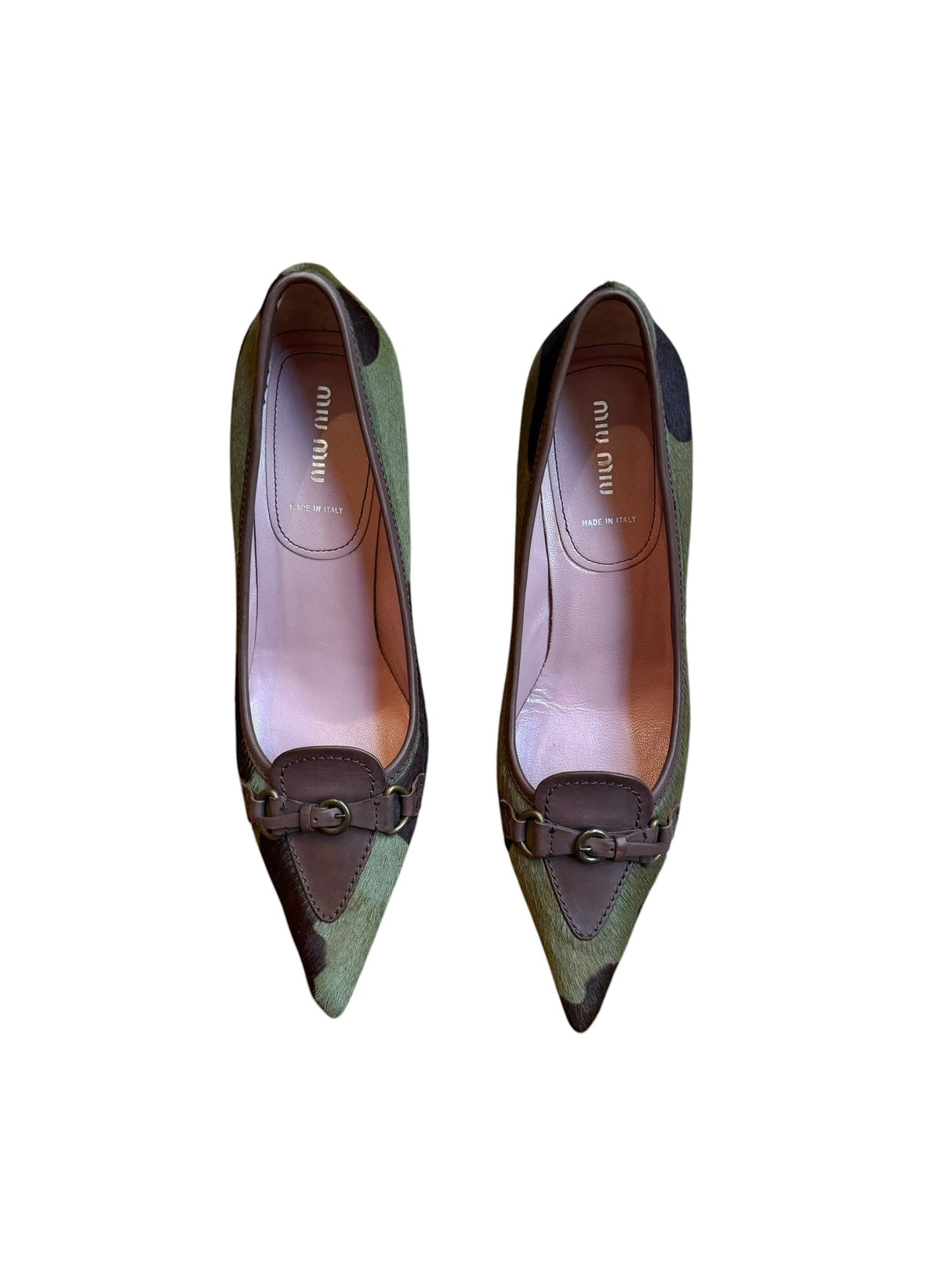 Miu Miu ponyhair camo heels (39)