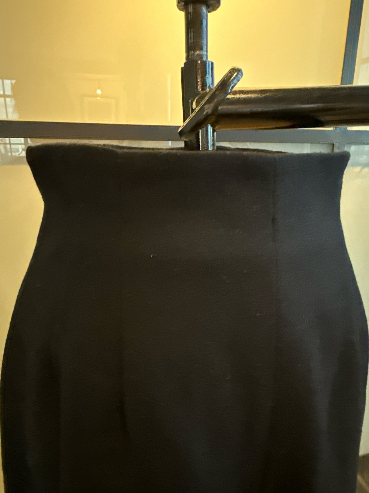 Moschino Cheap & Chic Black Wool High Waist Shorts