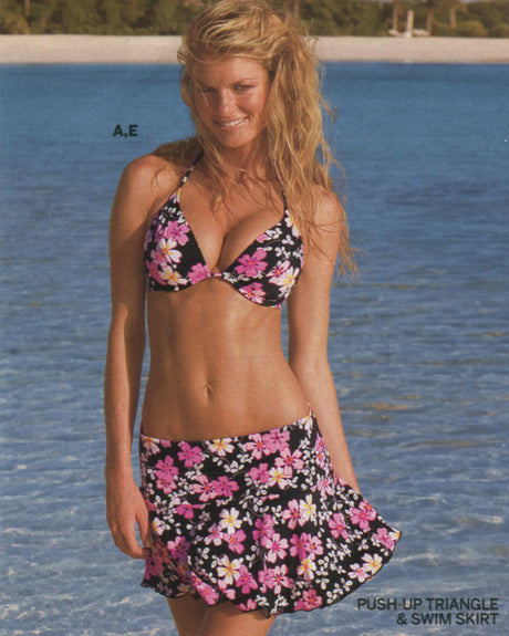 Cherry blossom floral bikini