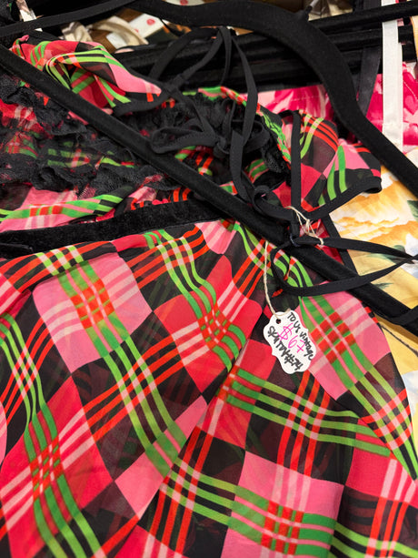 Betsey Johnson pink red and black - sku TUV #74