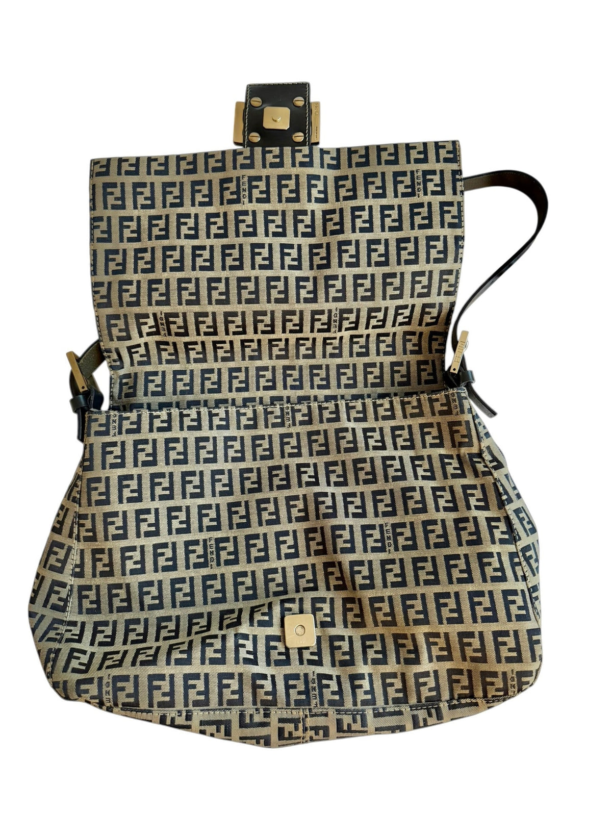 Fendi canvas zucchino mama bag