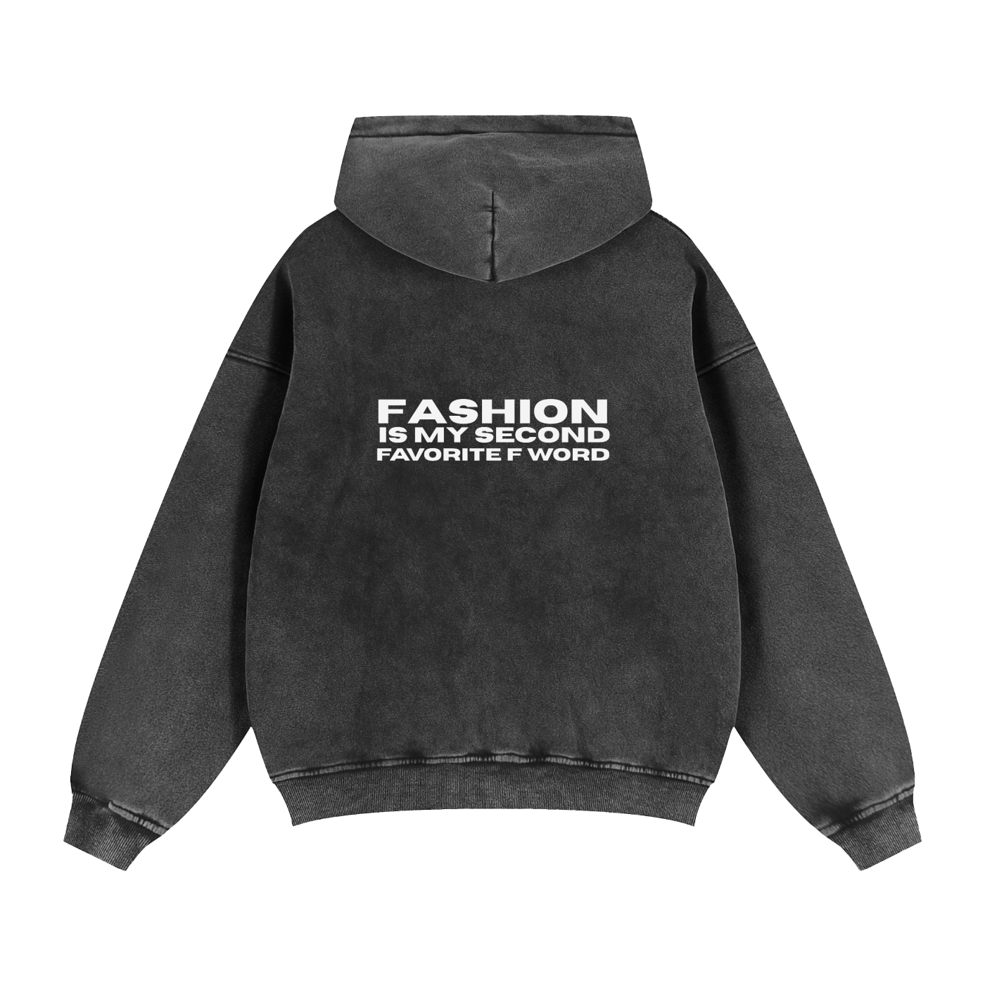 Fashion is my Favorite F Word Zip Up Hoodie