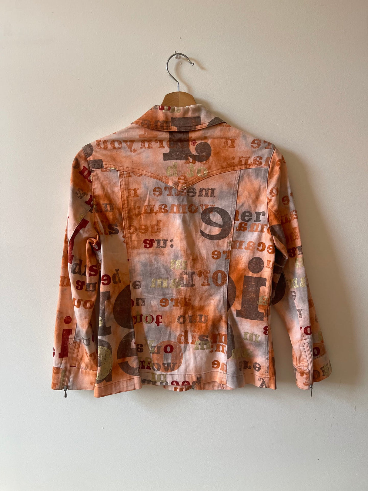 Dismero graphic full zip jacket