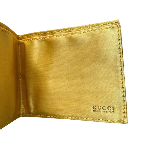Gucci Vintage Satin Bamboo Hobo