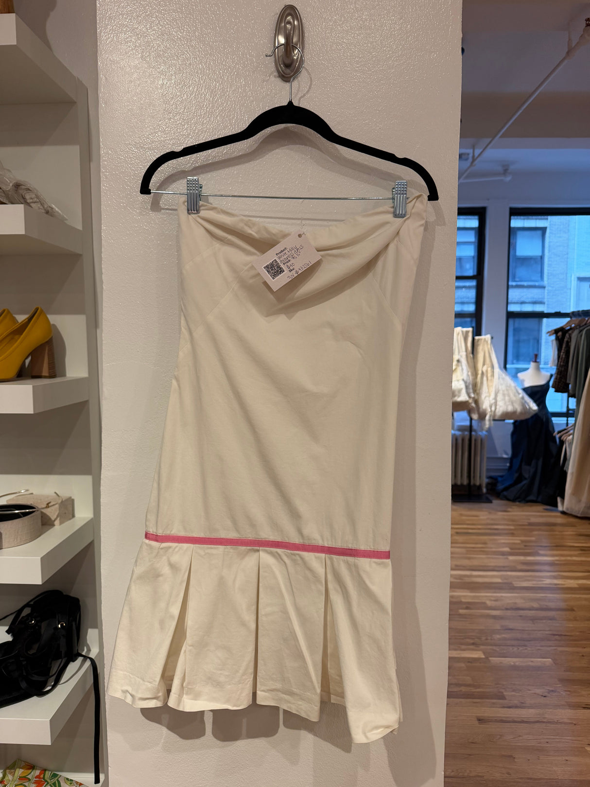 White Milly strapless dress “as is” #432561