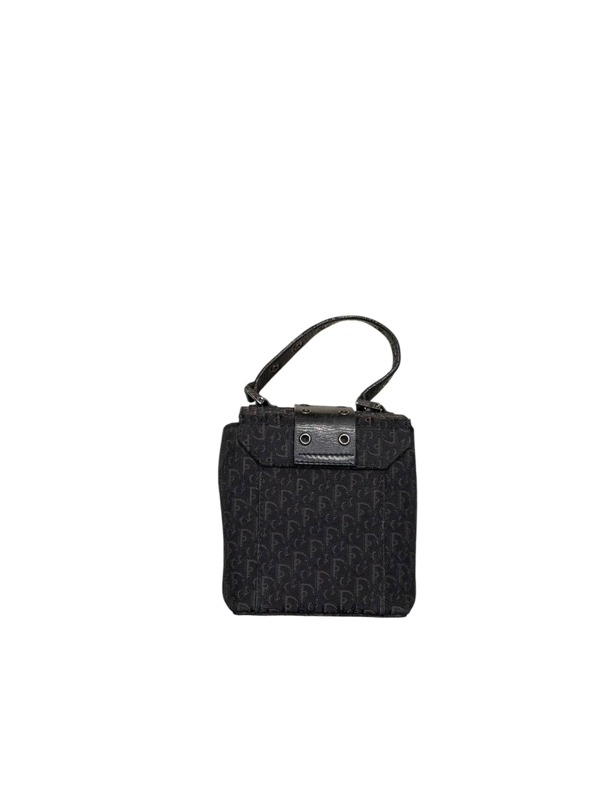 Dior trotter monogram box bag with diorissimo black print