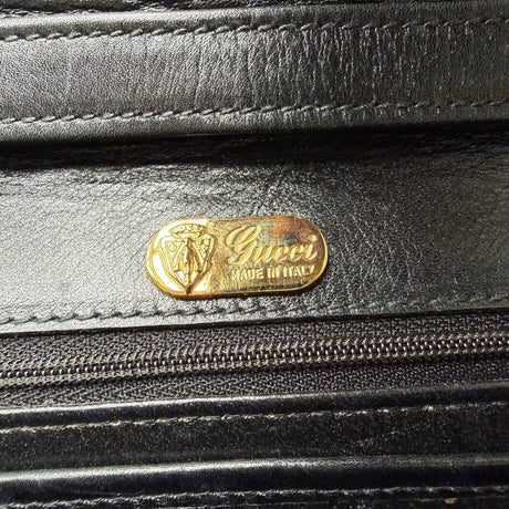 Gucci Vintage Croc Envelope Clutch