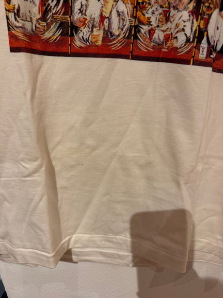 1990s “as is” Raffles Hotel Singapore Tee can fit xs - xl - TUV #321685