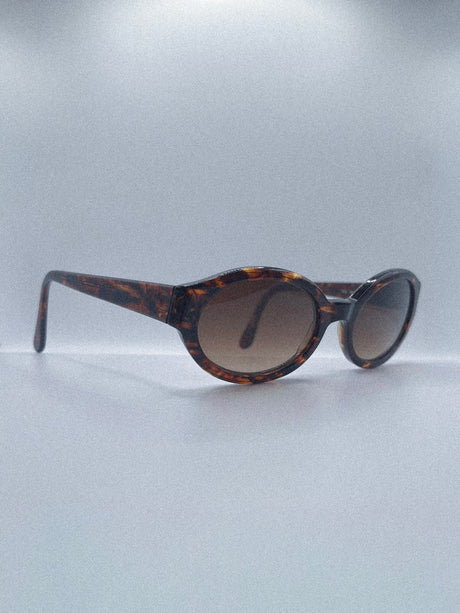 1990s Anne Klein II 7012 K5010 Sunglasses | Tortoise