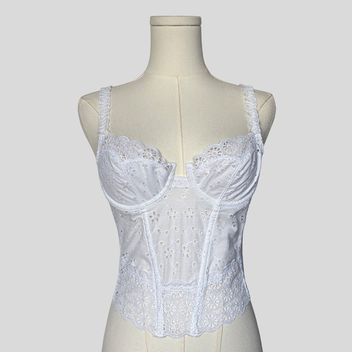 Eyelet corset