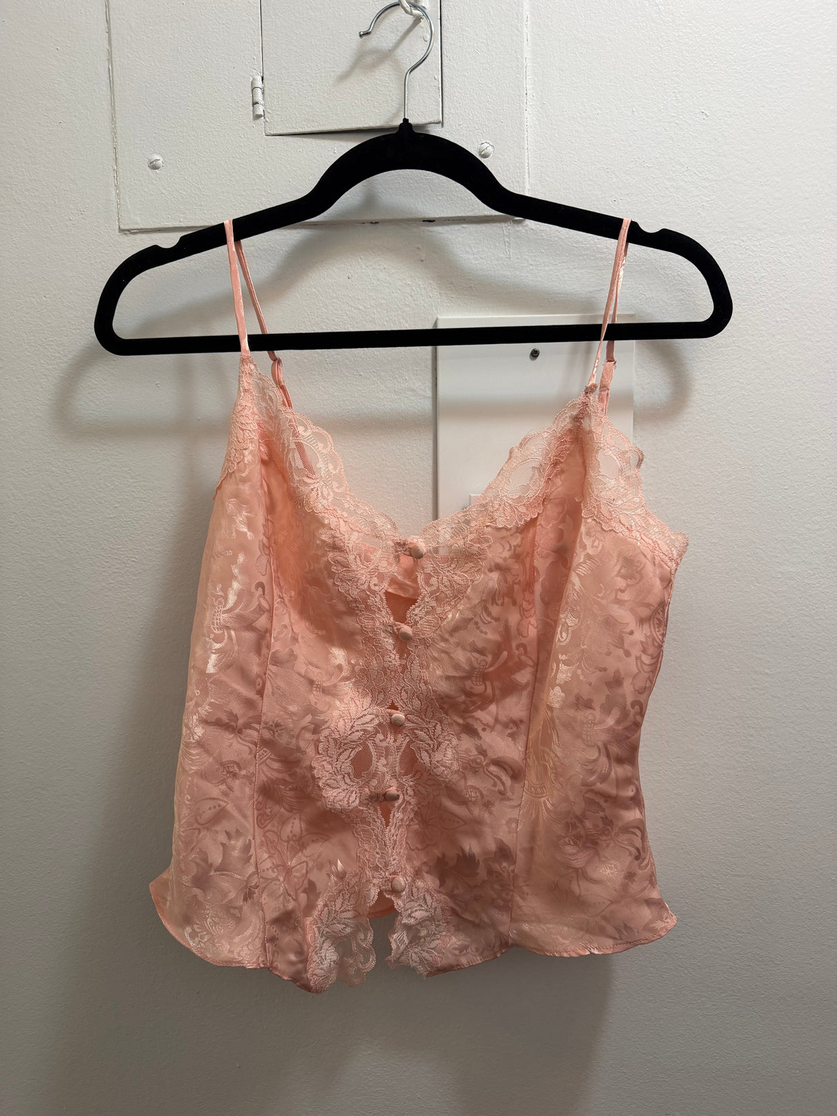 Vintage Victoria’s Secret Gold Label pink tank - sku tuv #33456