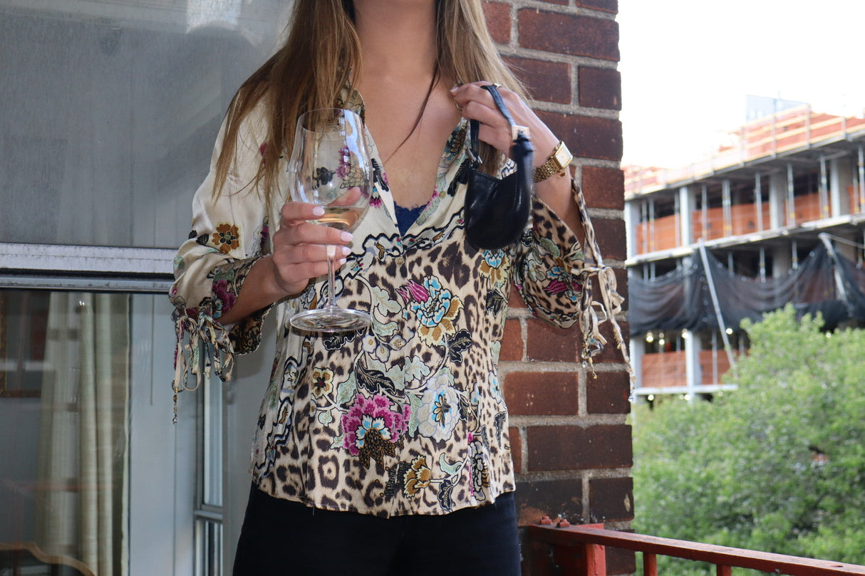 Roberto Cavalli — Spring/Summer 2003 Silk Shirt size small