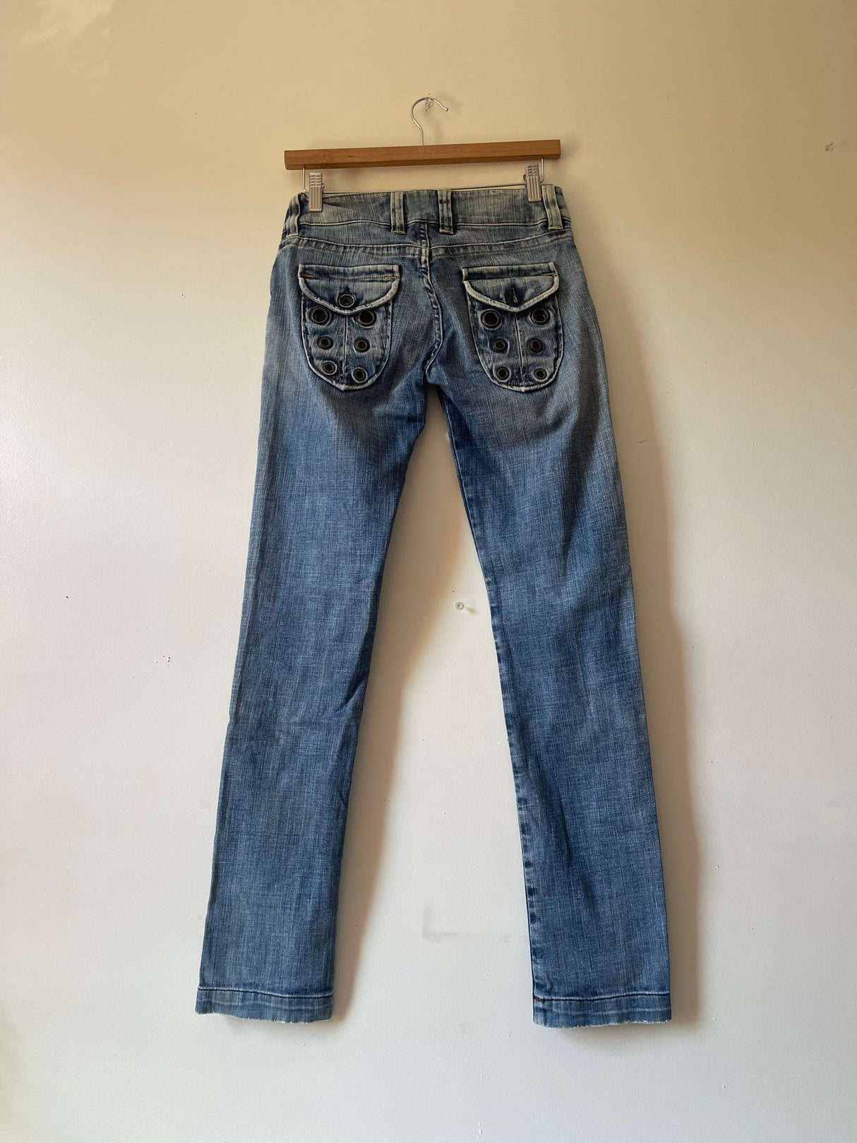 Nolita denim grommet jeans