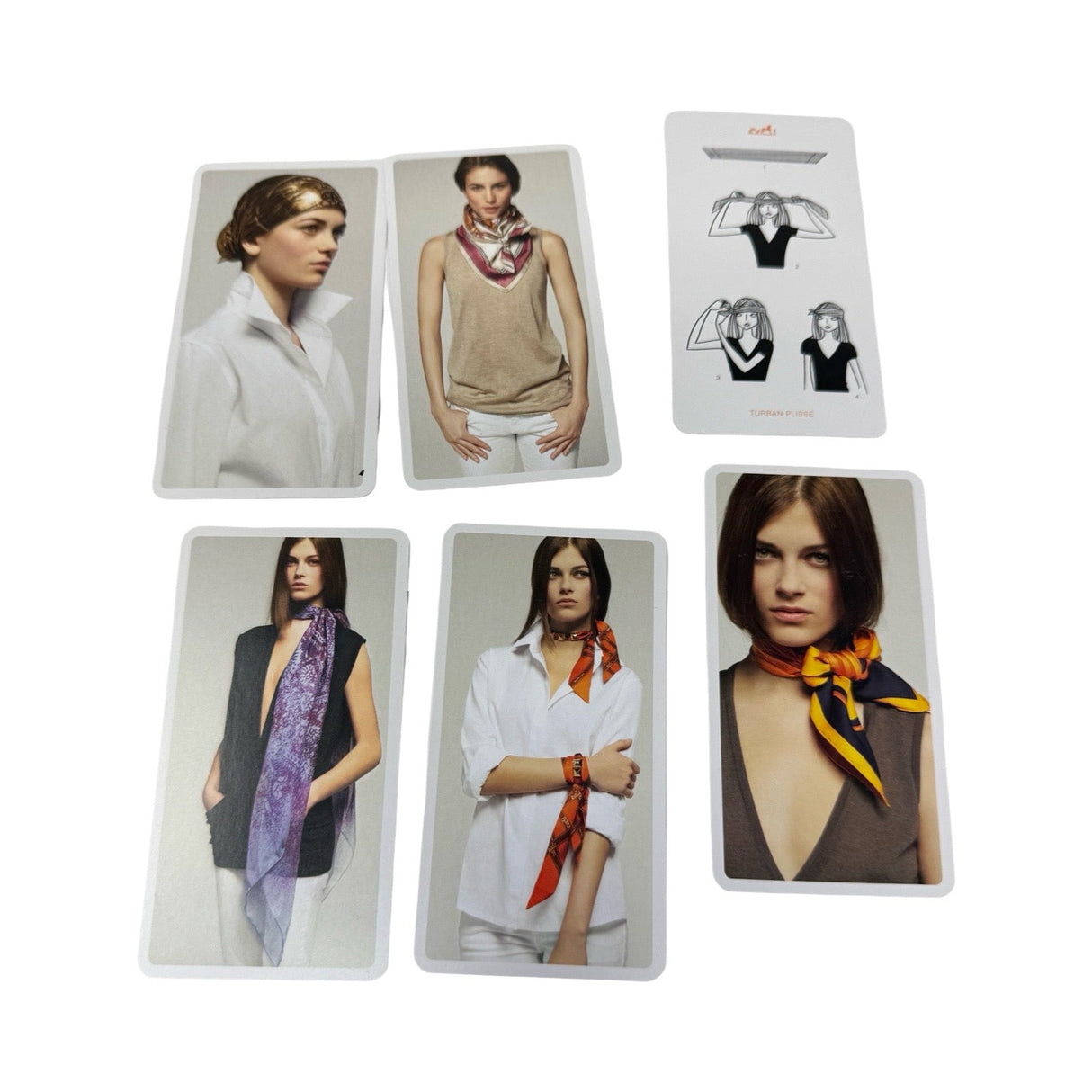 Hermes Scarf Tie Cards