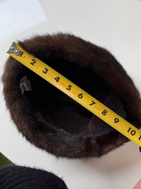 Vintage Mink Brown Hat