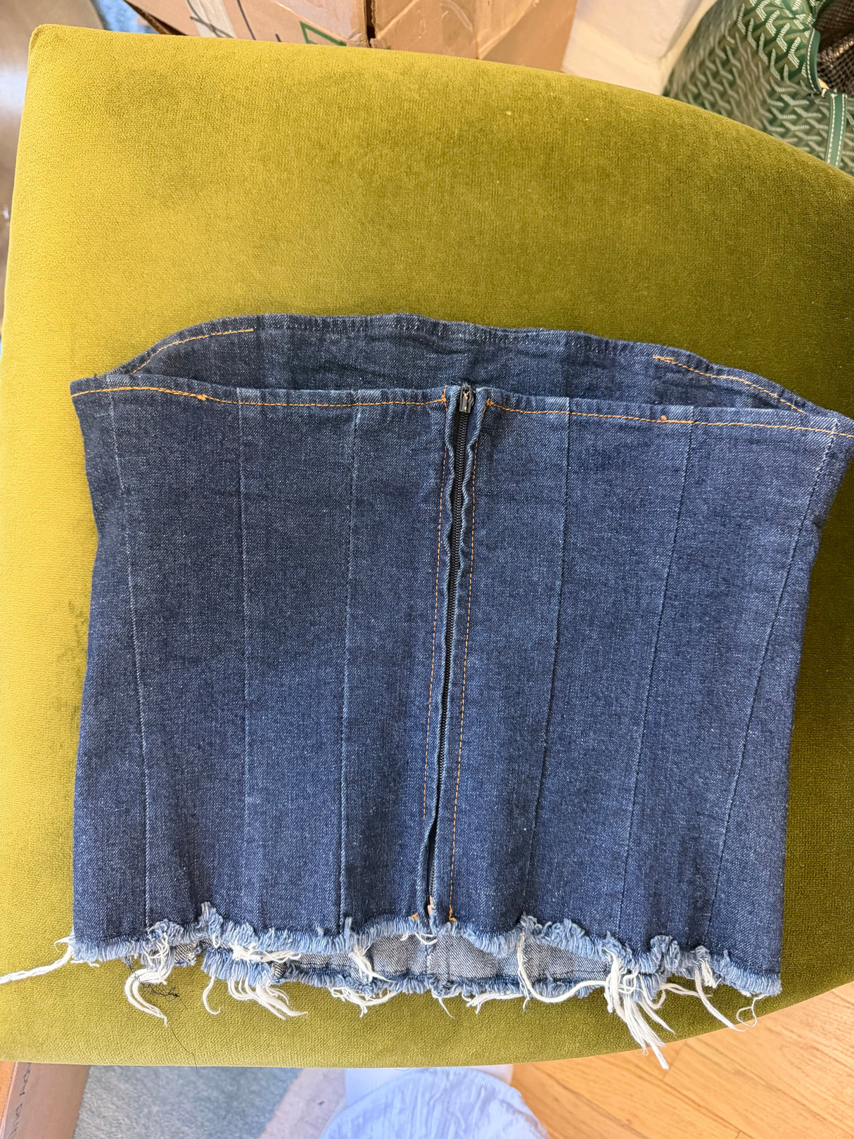 Dolce & Gabbana Italy denim tube top - sku tuv #424242