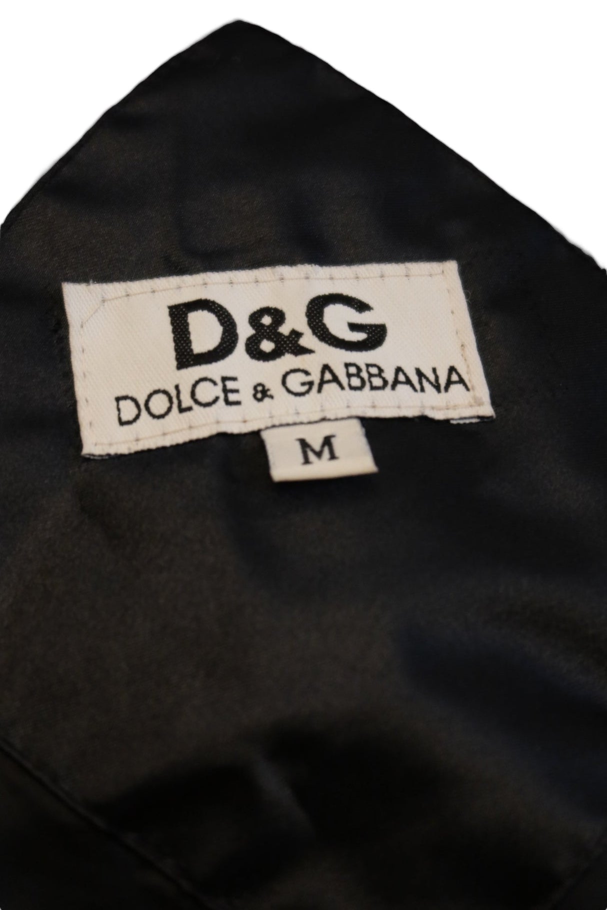 Dolce & Gabbana black trench coat size M