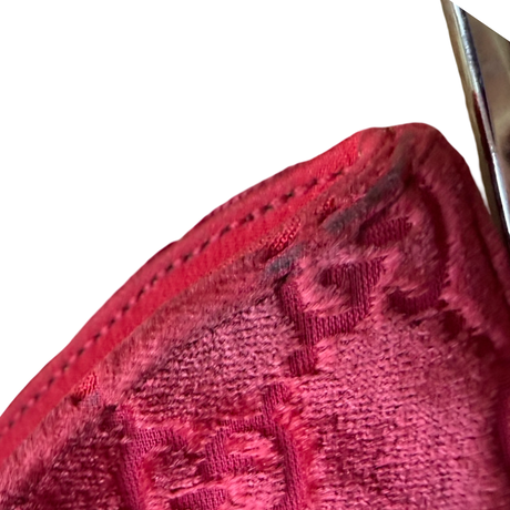 Gucci Vintage Velvet Bucket Tote