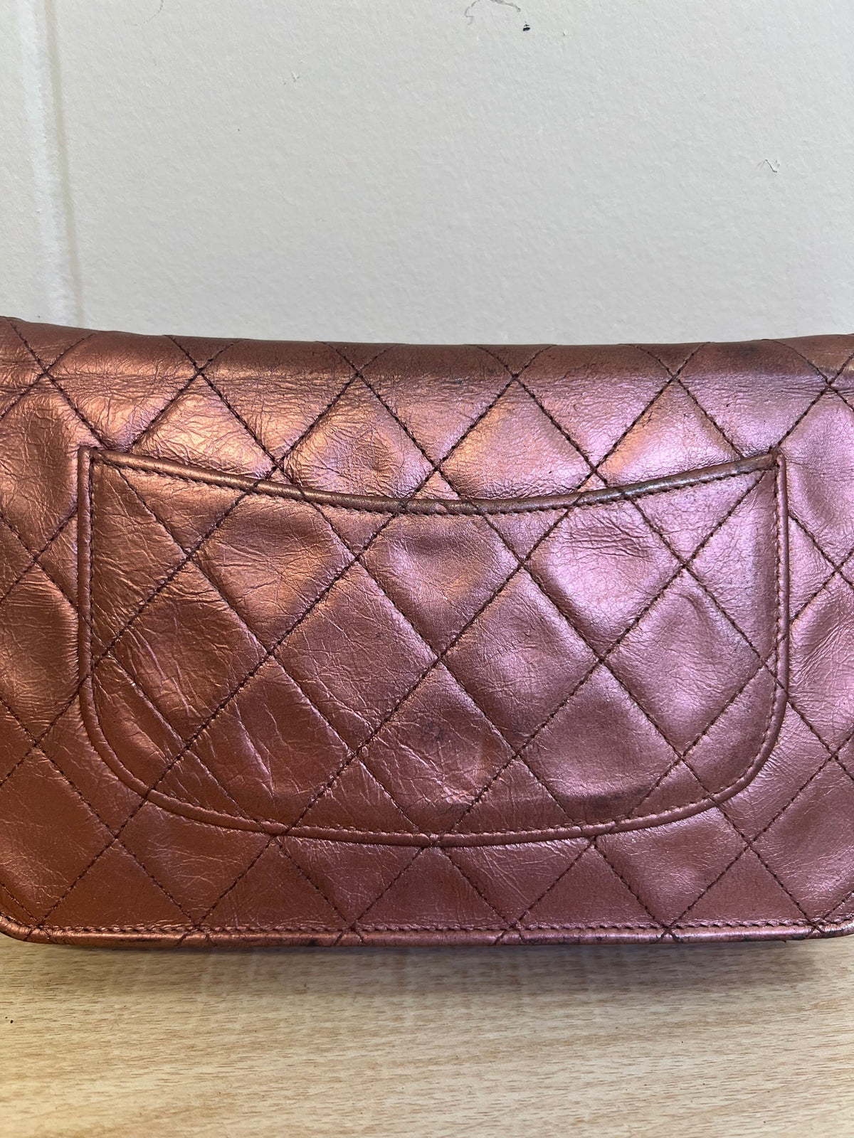 CHANEL Matelasse 2.25 Chain Wallet Shoulder Bag Leather Pink (Copy)
