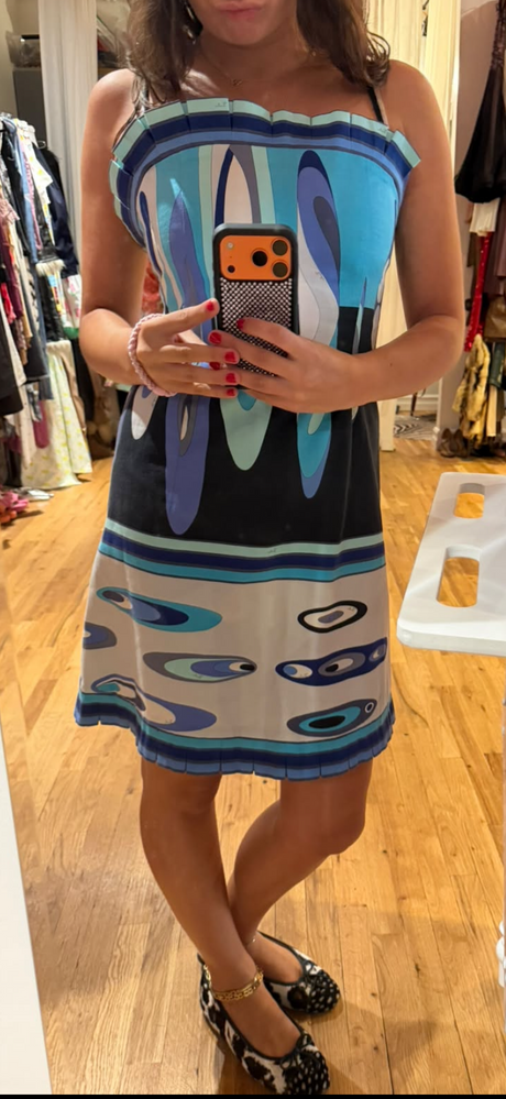 Rare vintage Emilio Pucci y2k dress Italian size 44 - TUV #12345679