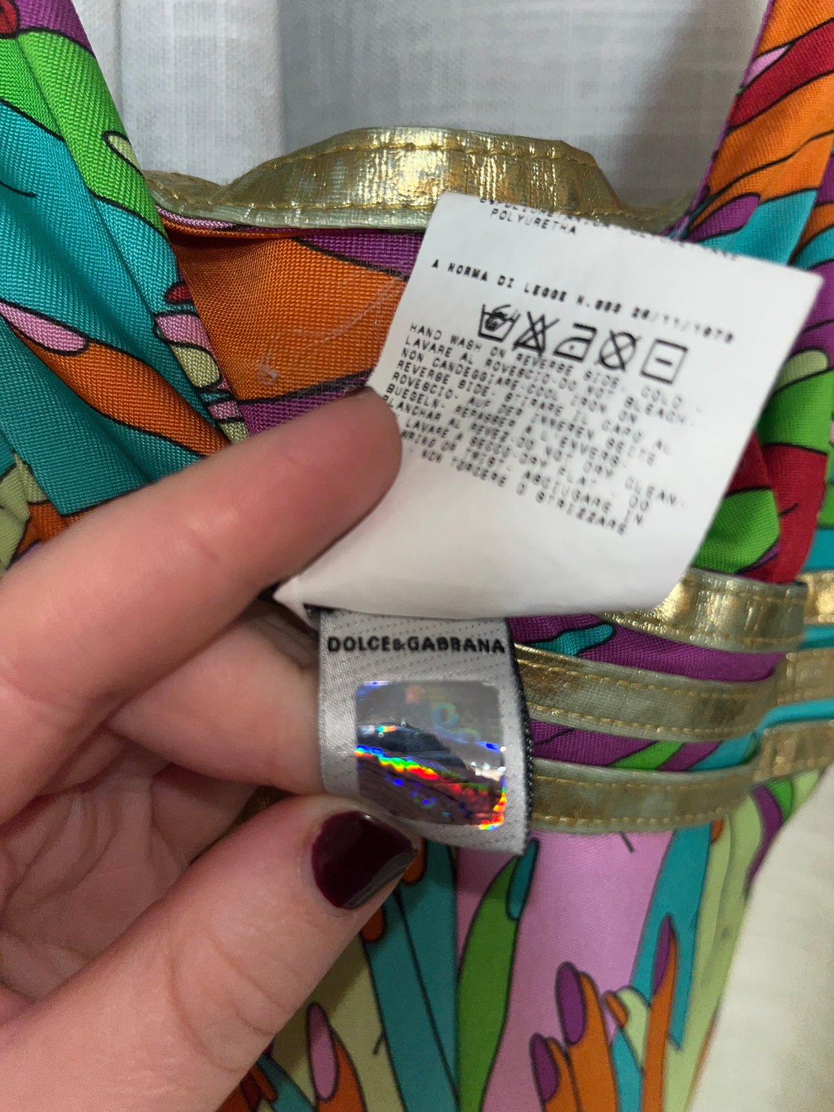 Dolce and Gabbana y2k dress size 42
