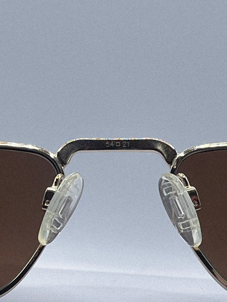 1980s Luxottica Scott Sunglasses | Gold/Tortoise