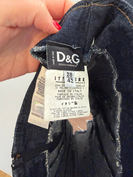 Dolce & Gabbana Italy denim tube top - sku tuv #424242