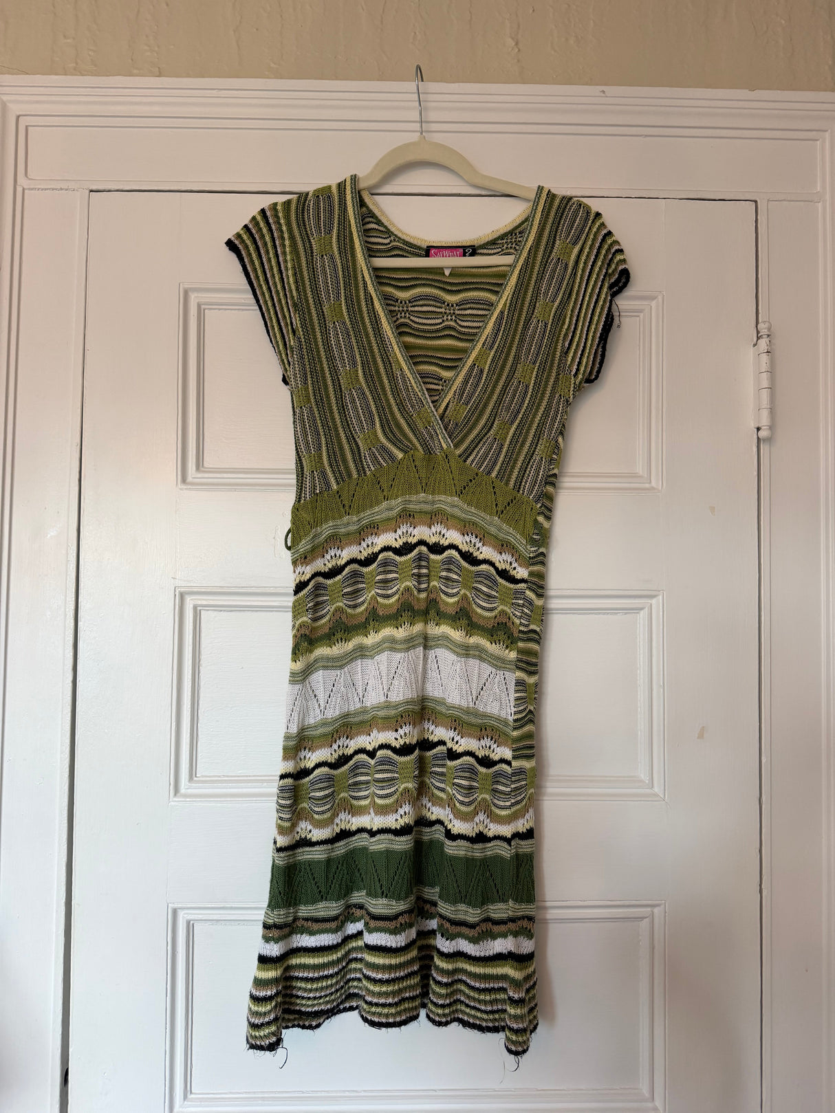 Green missoni dupe dress y2k - sku tuv #32234