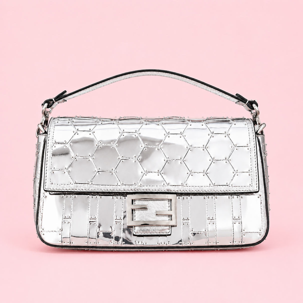 Fendi × Nicki Minaj Mirror Mosaic Baguette Bag – Limited Edition Capsule Collection