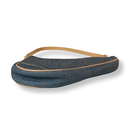 Dior Vintage Dark Rinse Denim Saddle