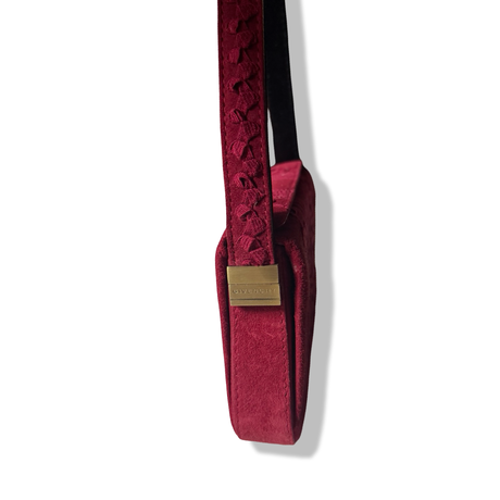 Givenchy Vintage Suede Soutache