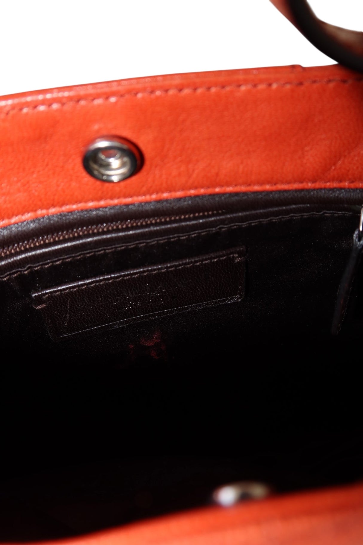 Yves Saint Laurent Mala Mala orange bag