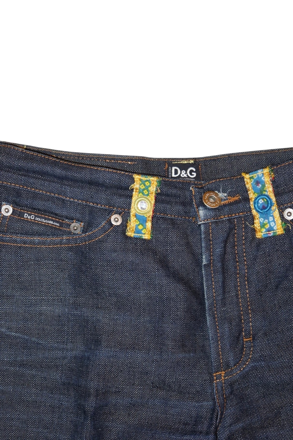 Dolce & Gabbana embroidered jeans (40)