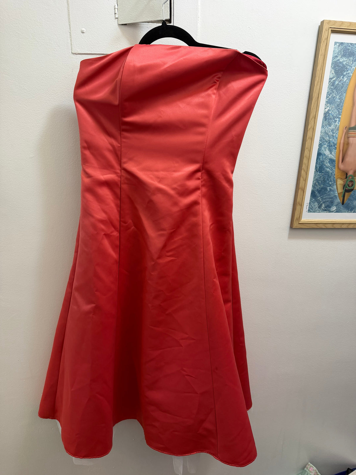 Jessica McClintock for Gunne Saxe Orange gown - TUV #12987