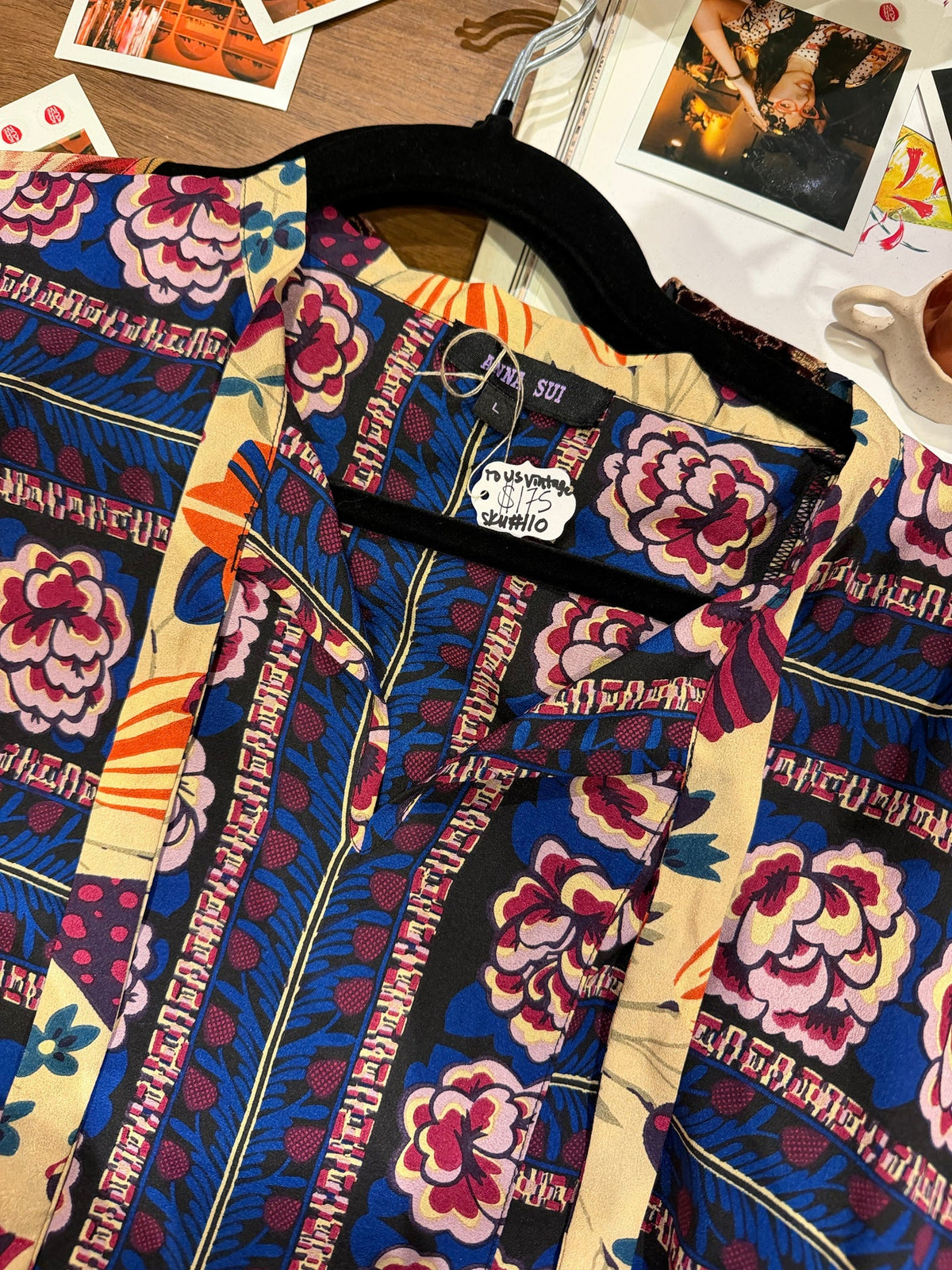 Anna Sui Silk dress/tunic